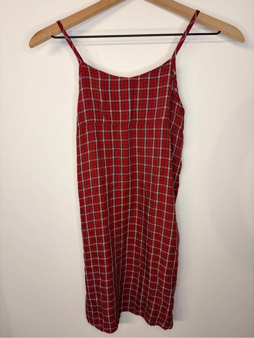 *Worn Once* Carter’s Girls Red and Black 2-Piece Plaid Dress Set, Size 14
